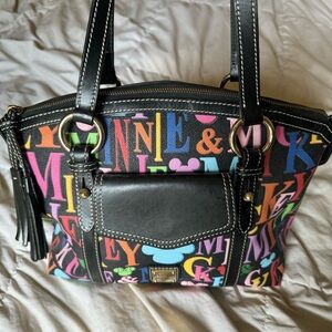 Dooney & Bourke Mickey and Minnie rainbow bag